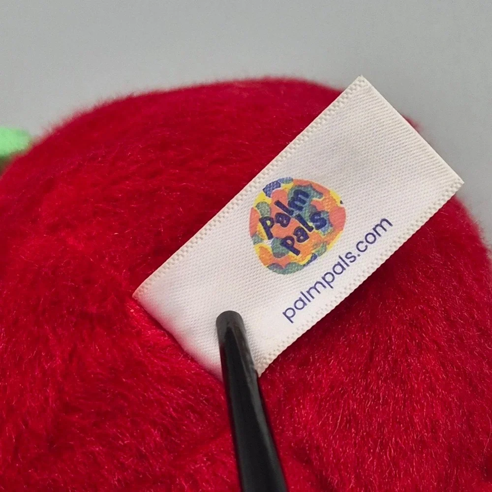Aurora World Palm Pals Sweetie Strawberry Red Fruit Plush Stuffed Animal 5 inch